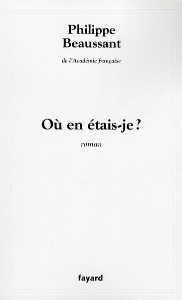OU EN ETAIS-JE?