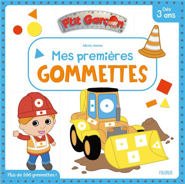MES PREMIERES GOMMETTES - P'TIT GARCON (TRACTOPELLE)