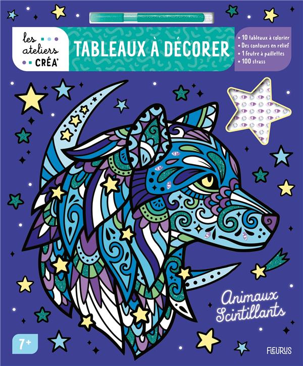 TABLEAUX A DECORER - ANIMAUX SCINTILLANTS