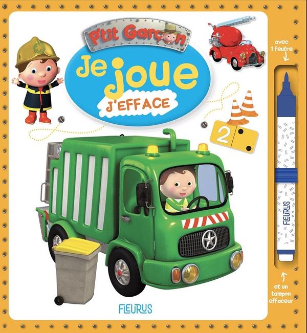 JE JOUE, J'EFFACE - P'TIT GARCON (CAMION-POUBELLE)
