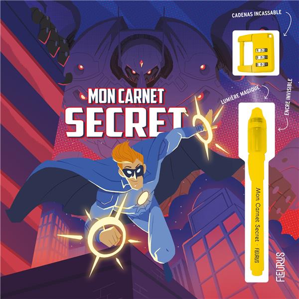 MON CARNET SECRET - SUPER-HEROS