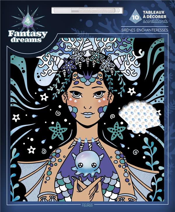 TABLEAUX A DECORER SCINTILLANTS - SIRENES ENCHANTERESSES