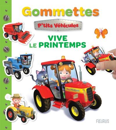 MES PREMIERES GOMMETTES P'TITS VEHICULES - VIVE LE PRINTEMPS !