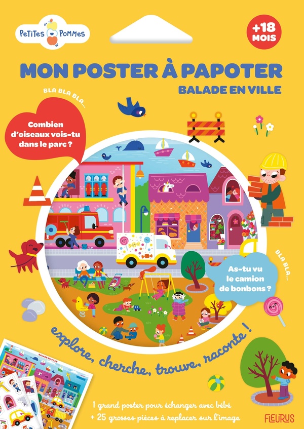 MON POSTER A PAPOTER - BALADE EN VILLE