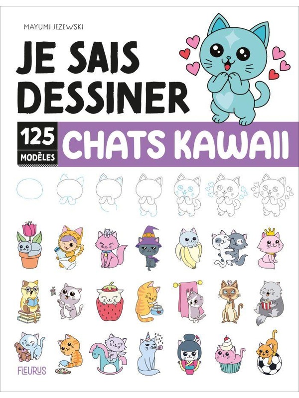 CHATS KAWAII. 125 MODELES