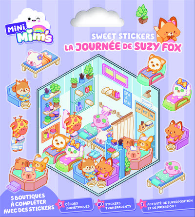 SWEET STICKERS LA JOURNEE DE SUZIE FOX