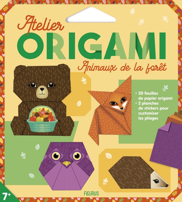 ATELIER ORIGAMI - ANIMAUX DE LA FORET