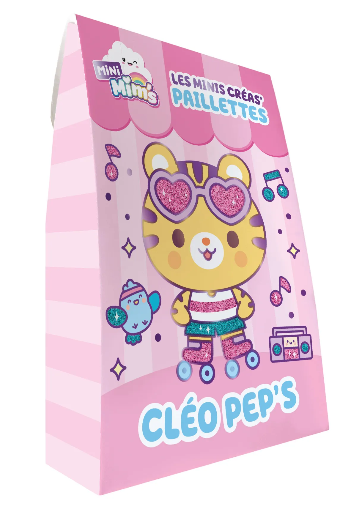 MINI CREAS CLEO PEPS (5 CARTES A PAILLETER)