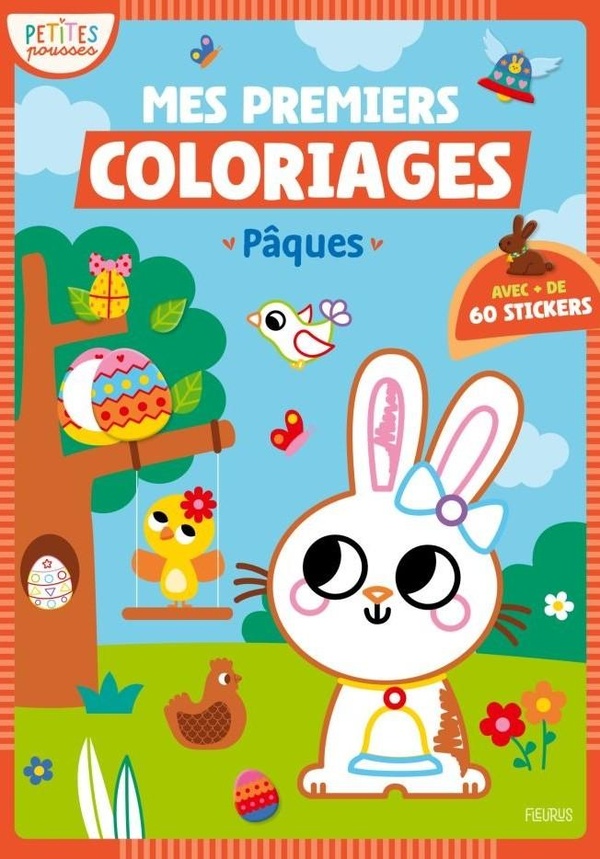 MES PREMIERS COLORIAGES - PAQUES