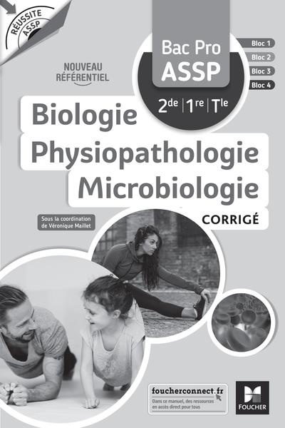 REUSSITE ASSP BIOLOGIE PHYSIOPATHOLOGIE MICROBIOLOGIE BAC PRO ASSP 2DE 1RE TLE - CORRIGE