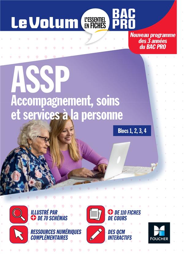 LE VOLUM' BAC PRO - ASSP - ACCOMPAGNEMENT, SOINS ET SERVICES A LA PERSONNE - REVISION ENTRAINEMENT
