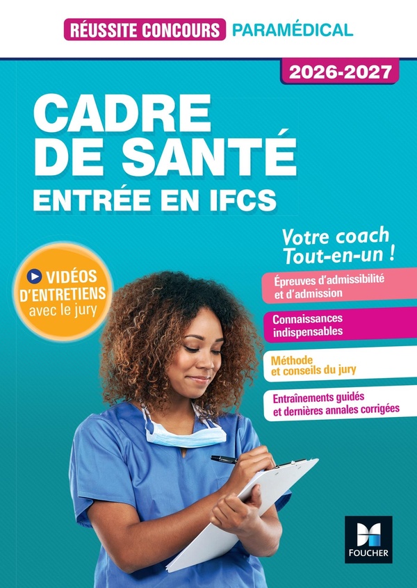 REUSSITE CONCOURS - CADRE DE SANTE - ENTREE EN IFCS - PREPARATION COMPLETE 2026-2027