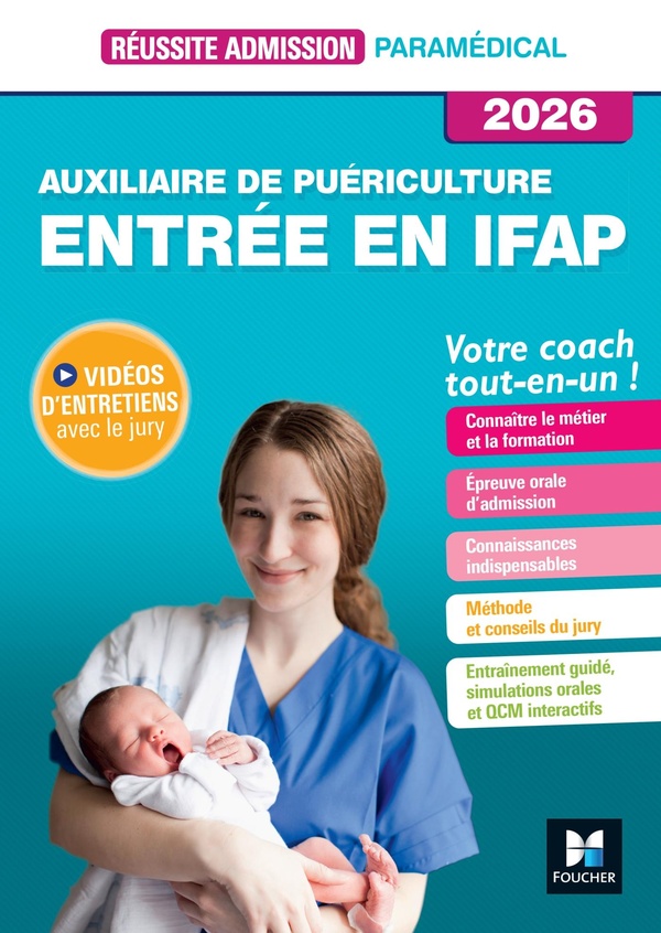 REUSSITE ADMISSION ENTREE EN IFAP - AUXILIAIRE DE PUERICULTURE 2026
