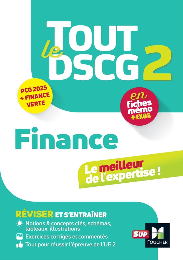 TOUT LE DSCG 2 - FINANCE PCG 2025 - REVISION ET ENTRAINEMENT