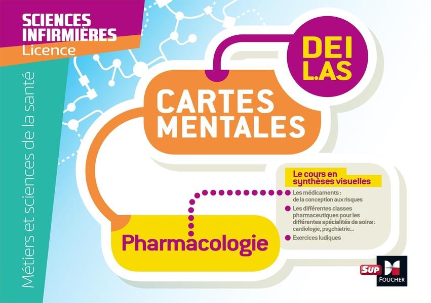 DIPLOME INFIRMIER - DEI - CARTES MENTALES - PHARMACOLOGIE