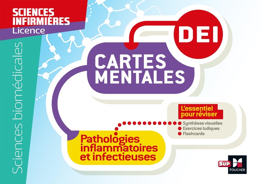 DIPLOME INFIRMIER - DEI - CARTES MENTALES - PATHOLOGIES INFLAMMATOIRES ET INFECTIEUSES