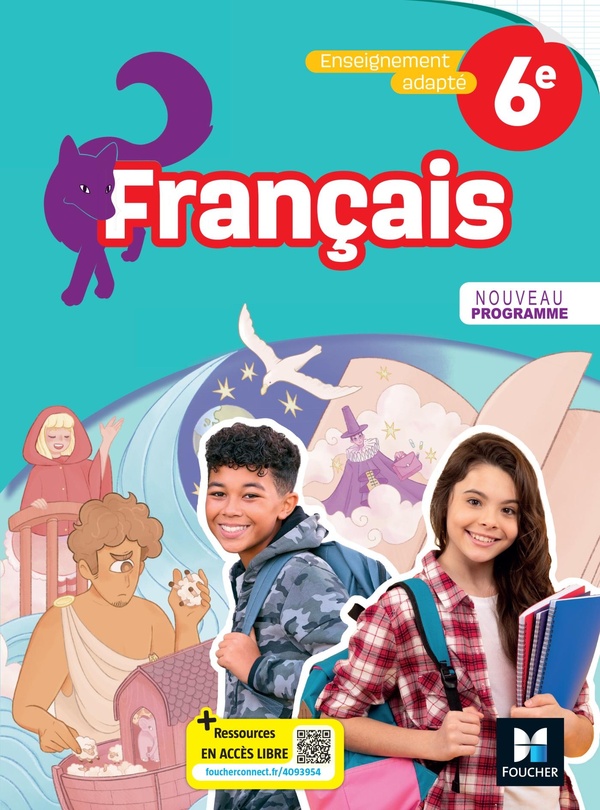 CAHIER DE FRANCAIS 6E ENSEIGNEMENT ADAPTE - ED. 2026 - LIVRE ELEVE