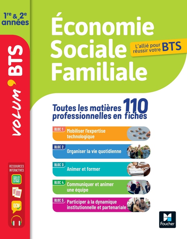 LE VOLUM' BTS - ECONOMIE SOCIALE FAMILIALE