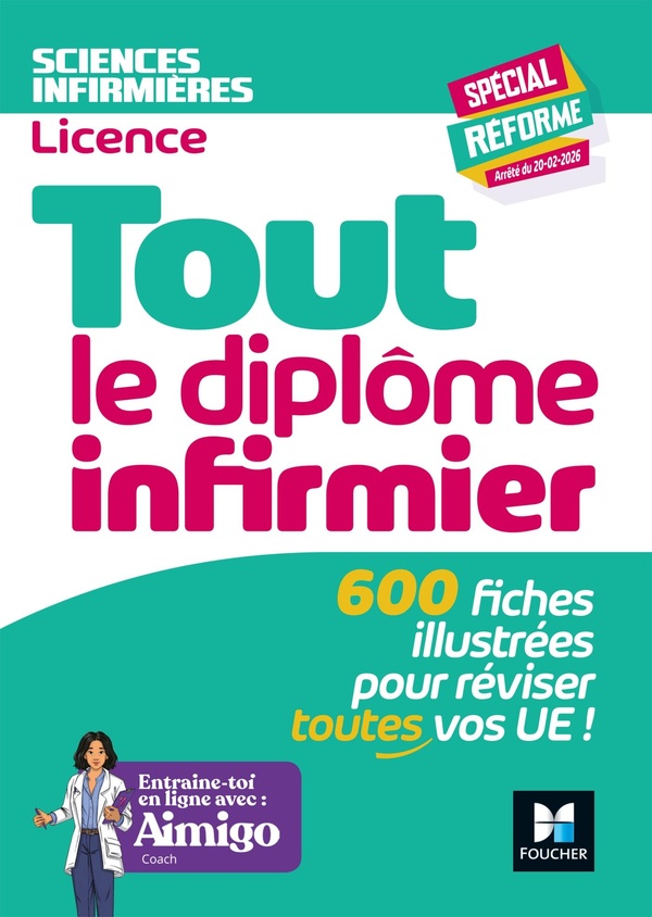 TOUT LE DIPLOME INFIRMIER EN FICHES MEMOS - DEI - NOUVEAU PROGRAMME
