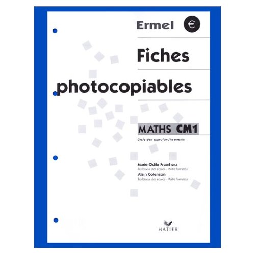 ERMEL - FICHES PHOTOCOPIABLES CM1