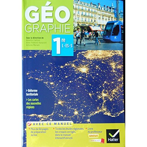 GEOGRAPHIE MANUEL 1RE L/ES/S SPECIMEN 2015