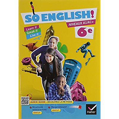 SO ENGLISH! SPECIMEN MANUEL 6EME 15