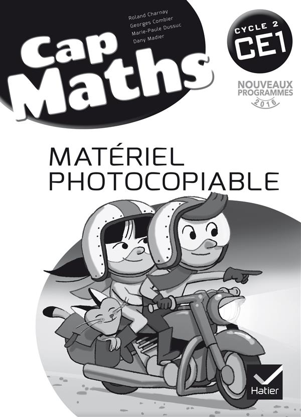 CAP MATHS CE1 ED. 2016 - MATERIEL PHOTOCOPIABLE