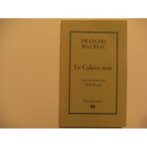LE CAHIER NOIR