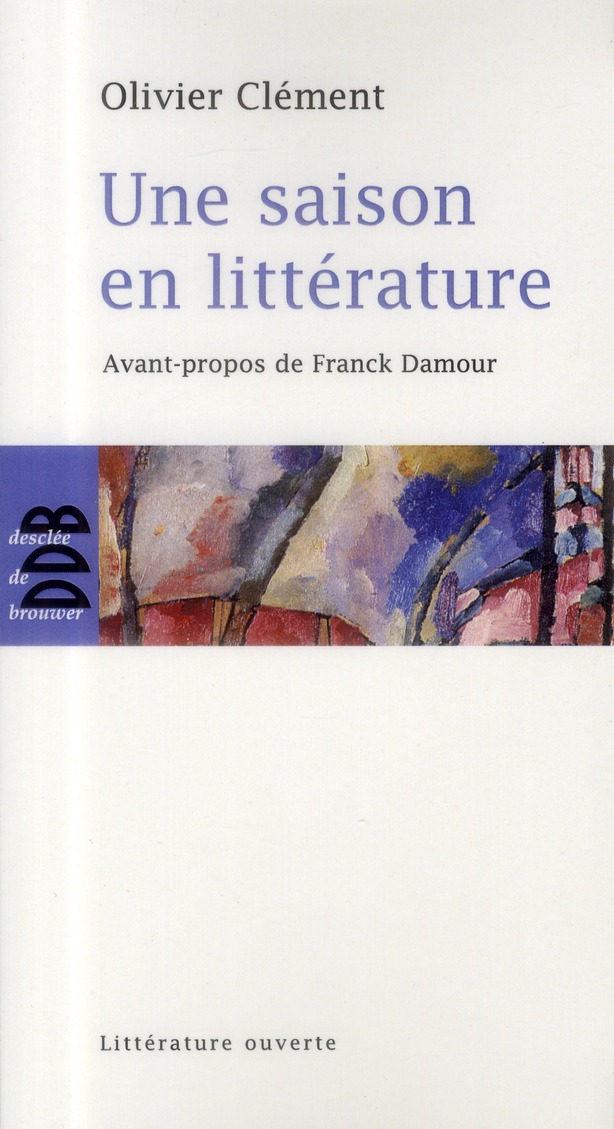 UNE SAISON EN LITTERATURE