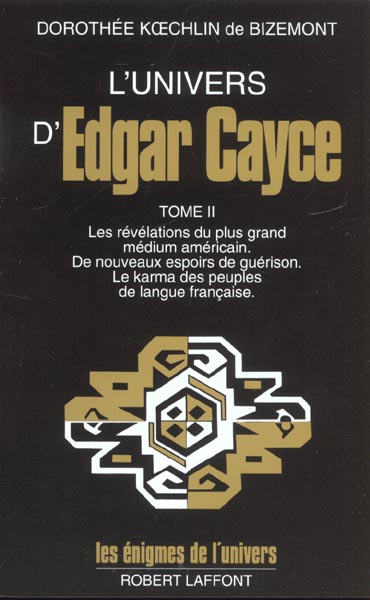 L'UNIVERS D'EDGAR CAYCE - TOME 2 - VOL02