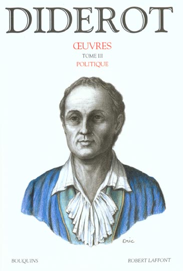 OEUVRES DE DENIS DIDEROT - TOME 3 - POLITIQUE - VOL03