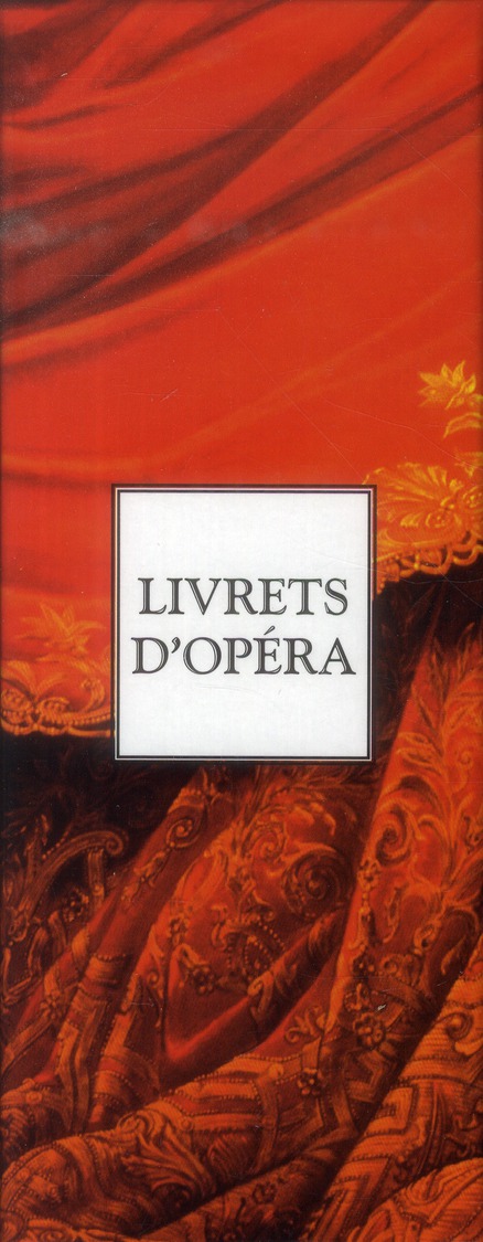 LIVRETS D'OPERA - COFFRET 2 VOL. - ED. BILINGUE - NE