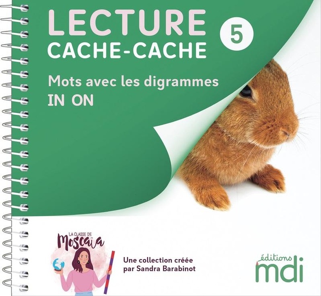 LECTURE CACHE-CACHE - LIVRE 5 - DIGRAMMES ON, IN