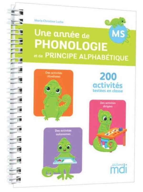 UNE ANNEE DE PHONOLOGIE - MS - PRINCIPE ALPHABETIQUE