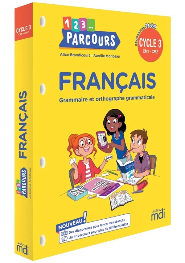 1,2,3 PARCOURS - FRANCAIS CM - EDITION 2026