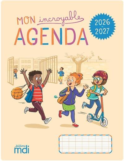 MON INCROYABLE AGENDA 2026-2027