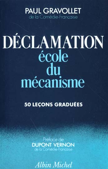 DECLAMATION - ECOLE DU MECANISME