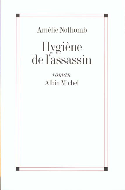 HYGIENE DE L'ASSASSIN