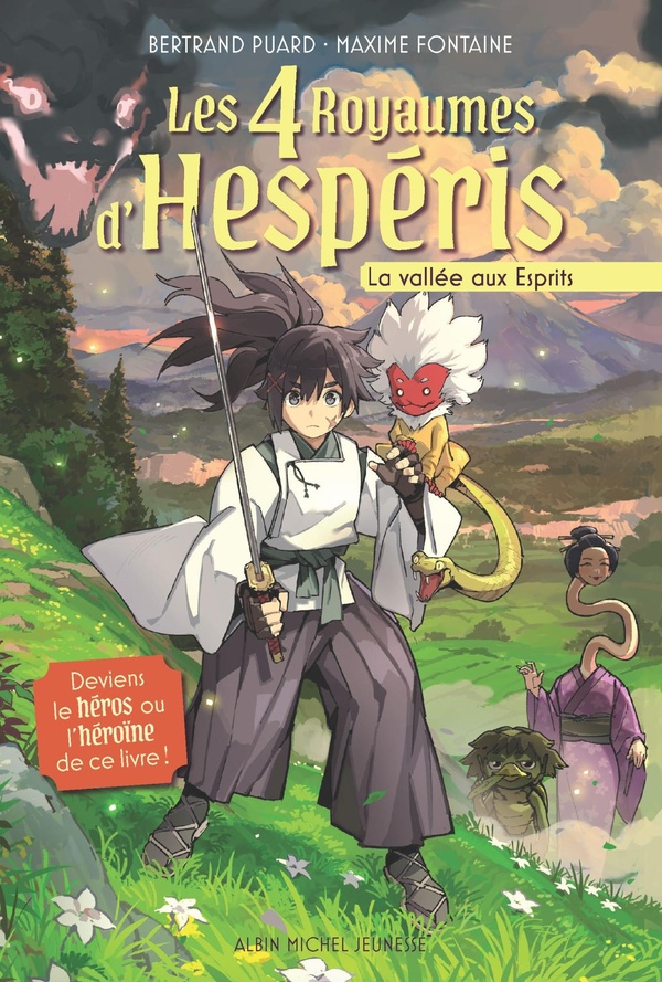 LES QUATRE ROYAUMES D'HESPERIS - TOME 1 - LA VALLEE AUX ESPRITS