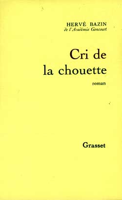 CRI DE LA CHOUETTE