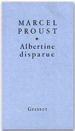 ALBERTINE DISPARUE