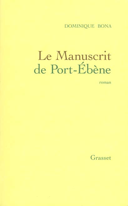 LE MANUSCRIT DE PORT-EBENE