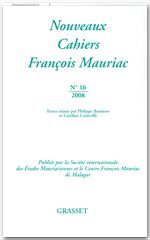 NOUVEAUX CAHIERS FRANCOIS MAURIAC N 16