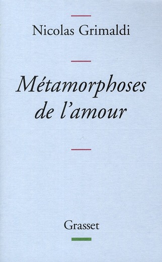 METAMORPHOSES DE L'AMOUR