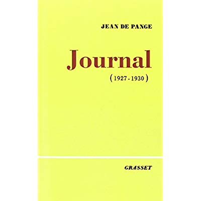 JOURNAL, TOME 1 : 1927-1930