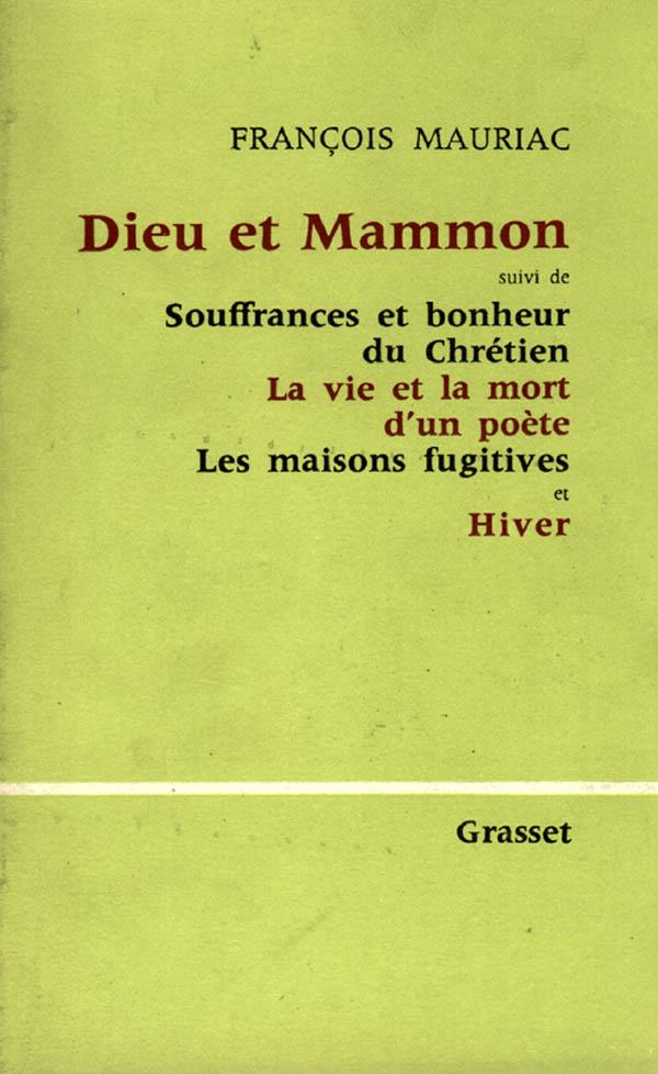 DIEU ET MAMMON