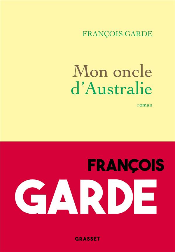 couverture du livre MON ONCLE D'AUSTRALIE