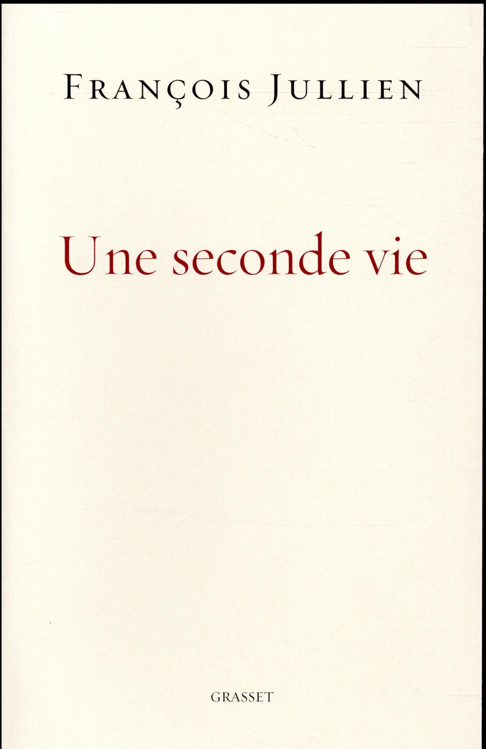 UNE SECONDE VIE - ESSAI