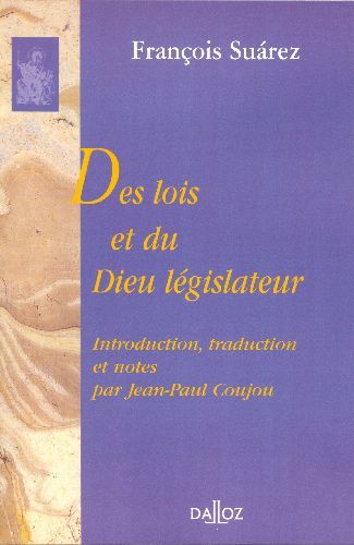 DES LOIS ET DU DIEU LEGISLATEUR. 1RE TRADUCTION FRANCAISE - 1RE TRADUCTION DE L'EDITION DE 1856 ET D