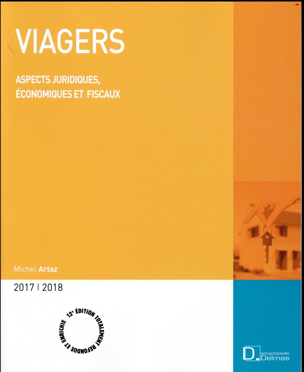 VIAGERS 2017/2018 - ASPECTS JURIDIQUES, ECONOMIQUES ET FISCAUX